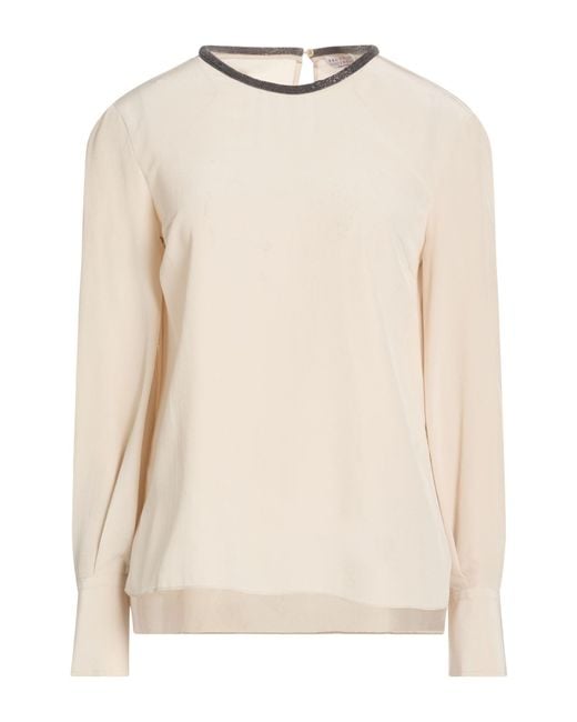 Brunello Cucinelli Natural Tops