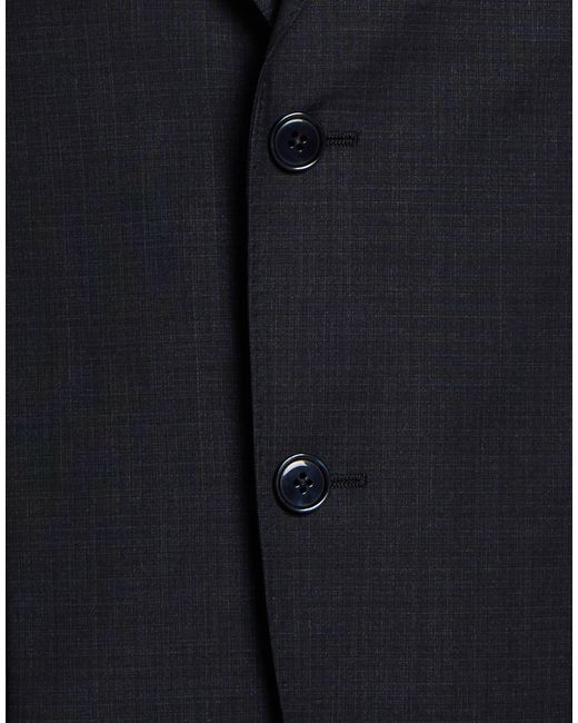 Lardini Blue Midnight Suit Polyester, Wool, Elastane for men