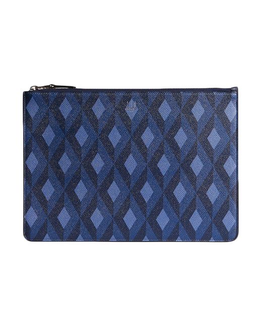 Dunhill Blue Pouch Soft Leather for men