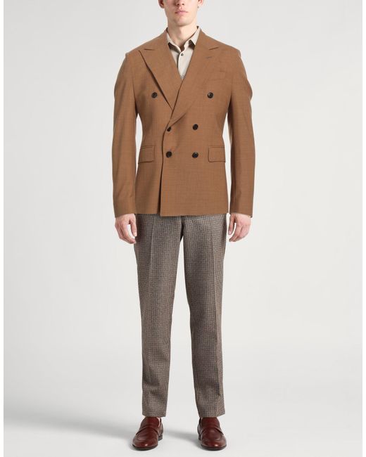 Brian Dales Brown Blazer for men