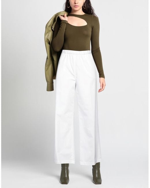Aspesi White Pants