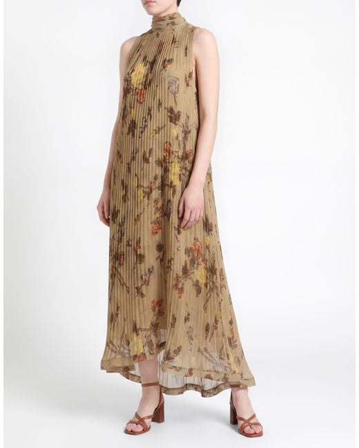 P.A.R.O.S.H. Natural Midi Dress
