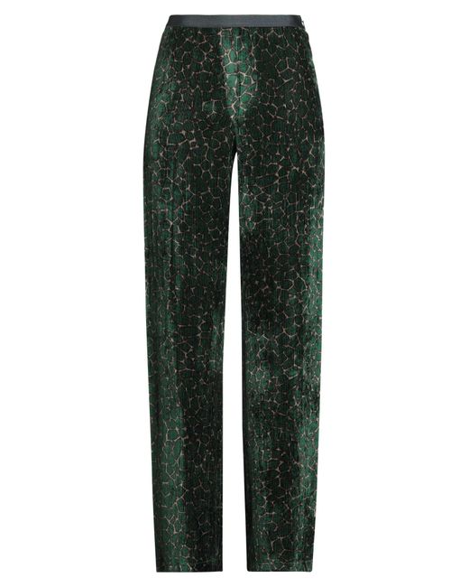 Siyu Green Pants Viscose, Silk