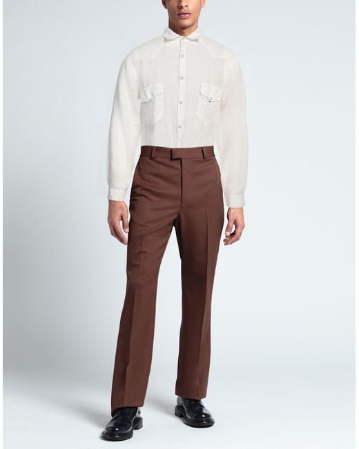 Camisa Costumein de hombre de color White