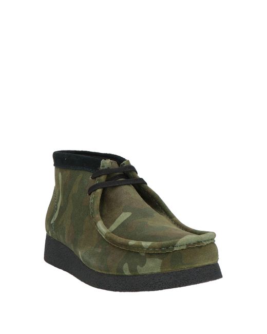 Clarks Green Ankle Boots for men