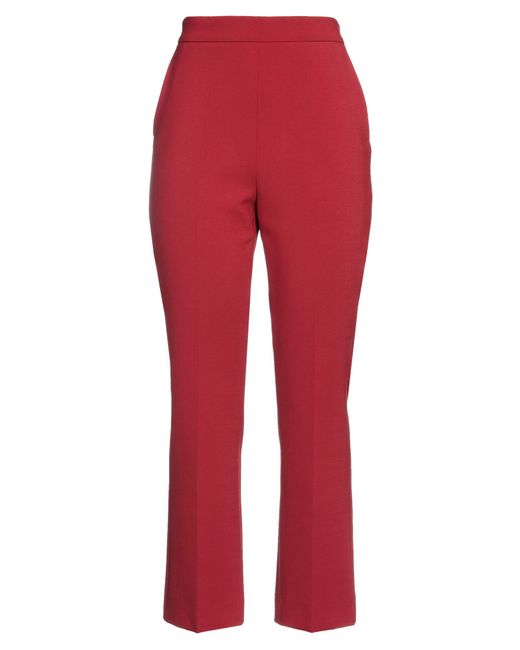 Pantalone di Max Mara in Red