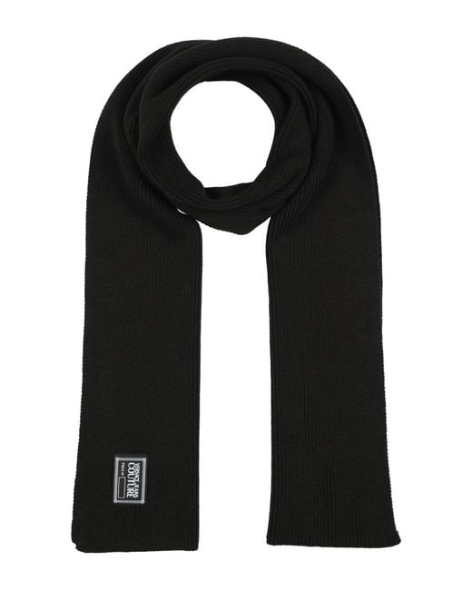 Versace Jeans Couture Black Scarf