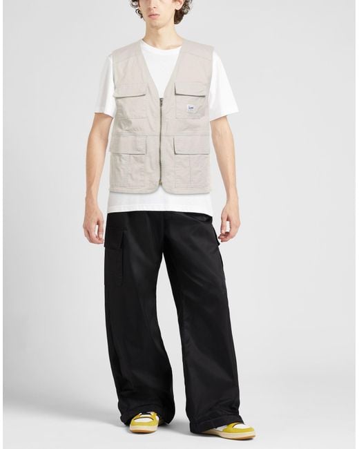 Lee Jeans White Vests for men