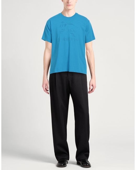 Burberry Blue T-shirt for men