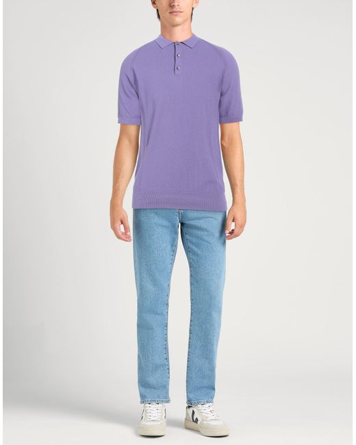 Pullover Alpha Studio de hombre de color Purple