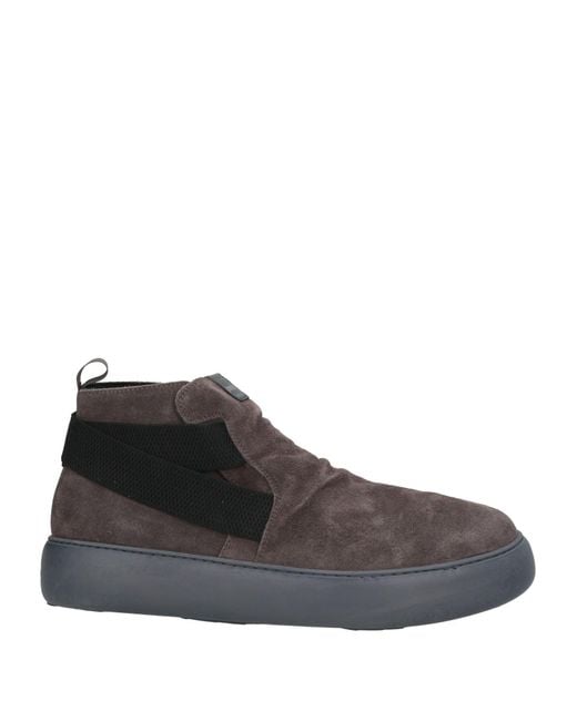 Pànchic Gray Charcoal Sneakers Leather for men
