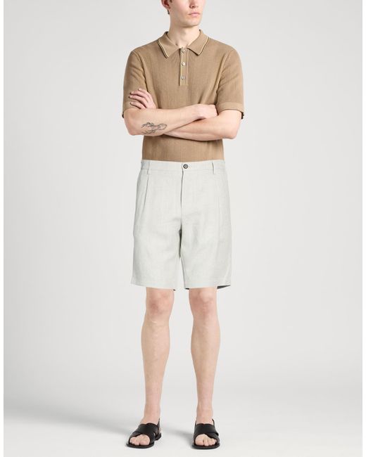 Eleventy White Shorts & Bermuda Shorts for men