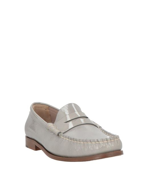 Calpierre Gray Light Loafers Leather