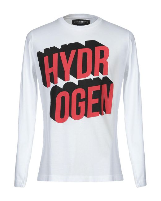 Hydrogen White T-shirt for men
