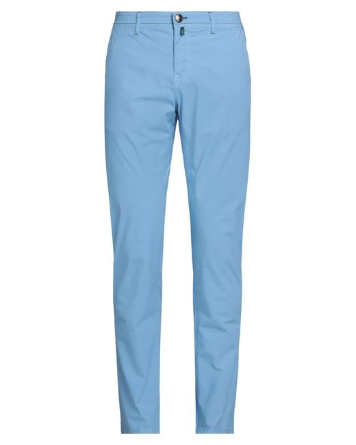 Luigi Borrelli Napoli Blue Pants for men