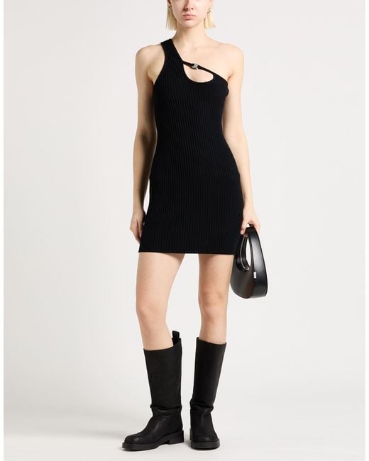 1017 ALYX 9SM Black Mini Dress Viscose, Polyamide, Elastane