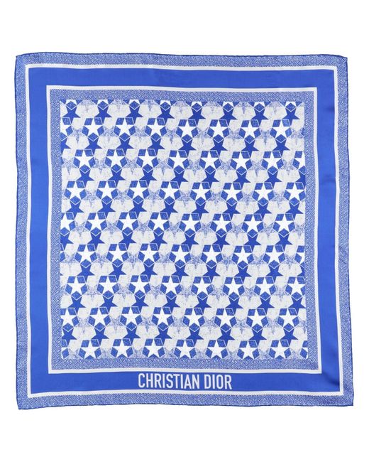 Dior Blue Scarf