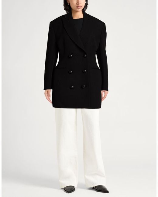Tod's Black Overcoat & Trench Coat