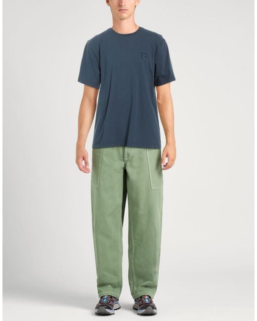 Maison Kitsuné Blue T-Shirt Cotton for men