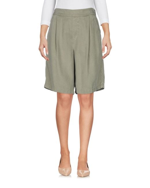 Woolrich Gray Shorts & Bermuda Shorts