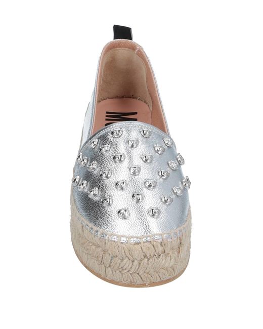Moschino White Espadrilles