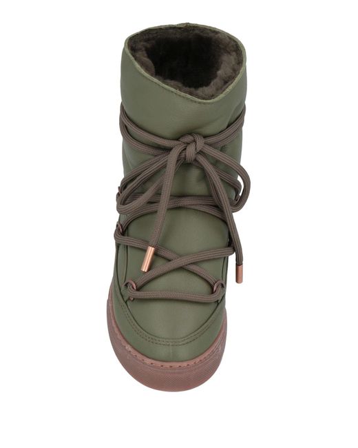 Inuikii Green Ankle Boots