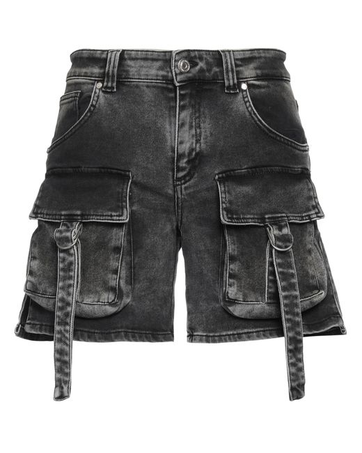 Short en jean Blumarine en coloris Gray