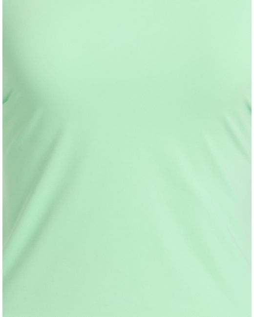 Patrizia Pepe Green Light Top Polyamide, Elastane