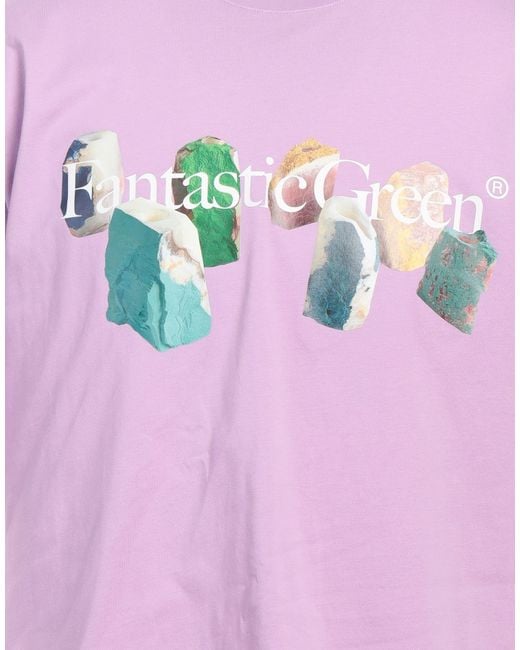 MSGM Pink T-shirt for men