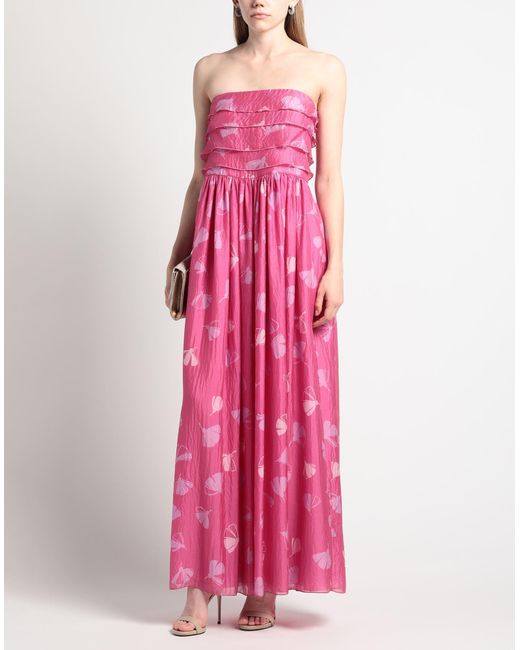Emporio Armani Pink Maxi Dress