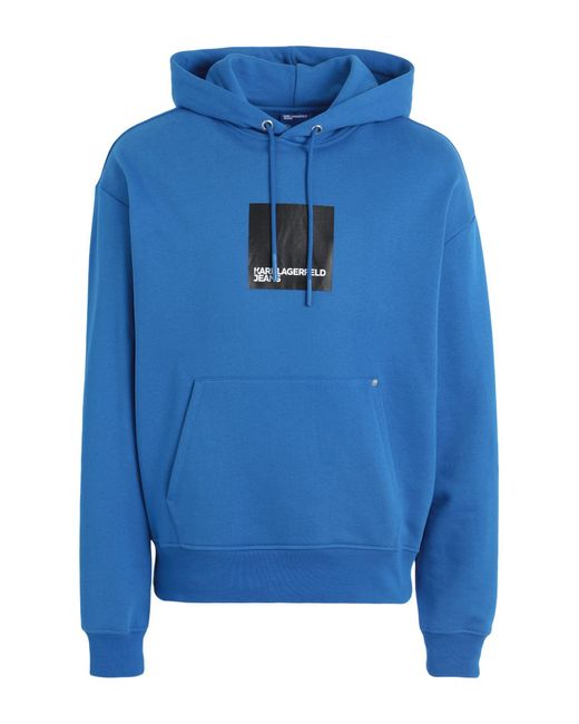 Karl Lagerfeld Blue Sweatshirt for men