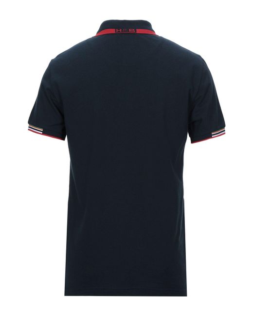 Harmont & Blaine Blue Polo Shirts for men