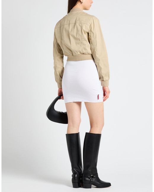 DSquared² Natural Jacket Cotton, Elastane