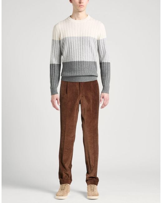 Incotex Brown By Slowear Pants Cotton for men