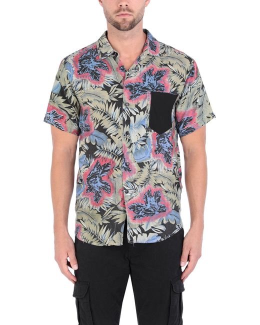 MYAR Gray Vintage Hawaiian Shirt for men