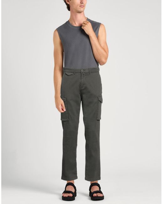 Aeronautica Militare Gray Pants for men