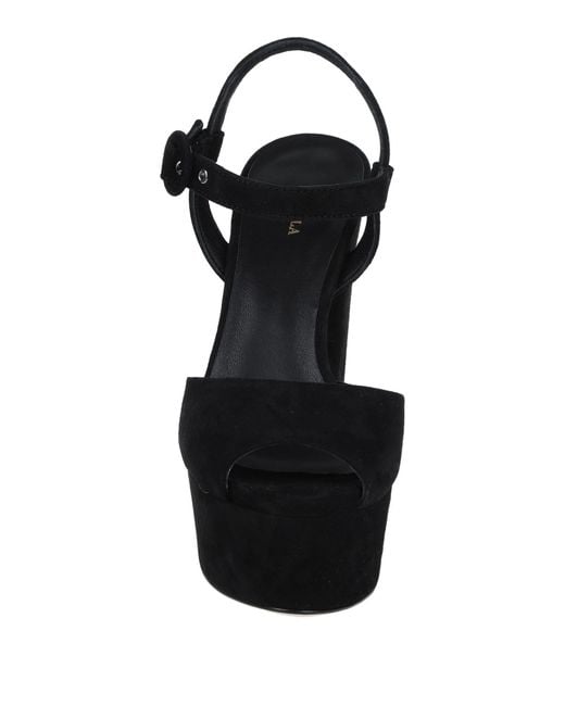 Le Silla Black Sandals