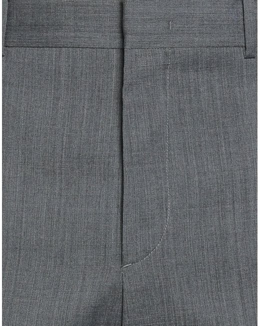 Jil Sander Gray Pants Wool for men