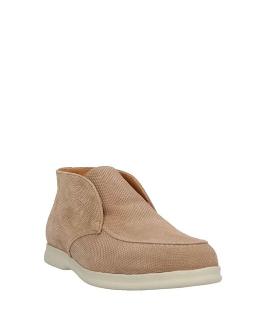 Calce Brown Ankle Boots Leather for men