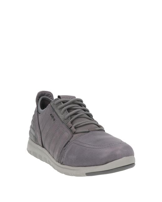 Geox Gray Sneakers Leather for men