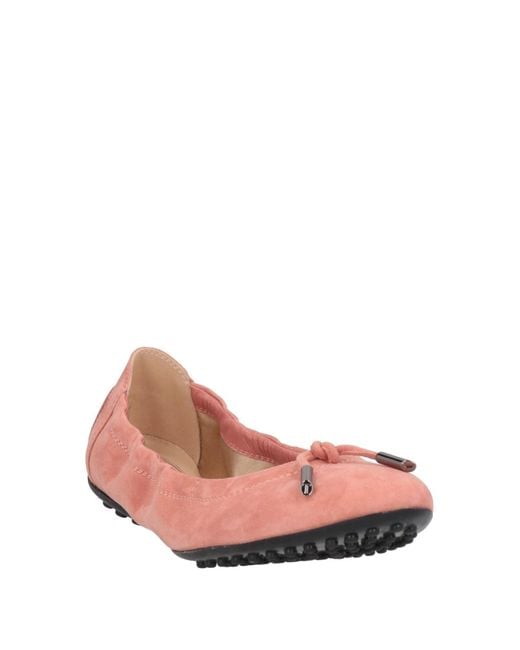 Tod's Pink Ballet Flats