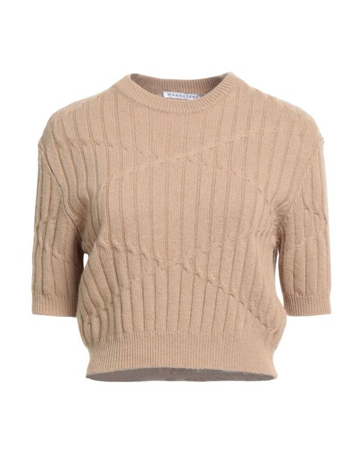 Caractere Natural Sweater Viscose, Polyamide, Wool, Cashmere