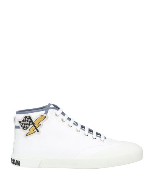 Bally White Sneakers Calfskin