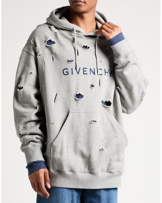 Givenchy Gray Sweatshirt Cotton for men