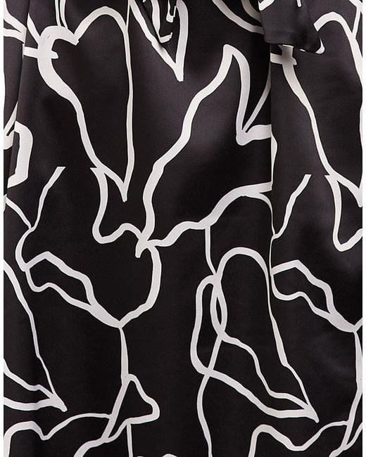 Please Black Mini Dress Polyester, Elastane