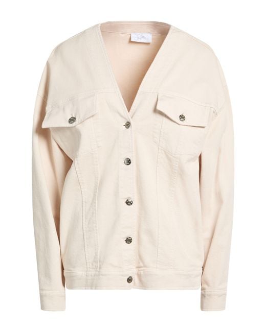 Soallure Natural Denim Outerwear