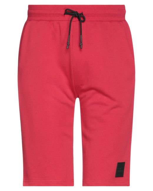 Class Roberto Cavalli Red Shorts & Bermuda Shorts for men