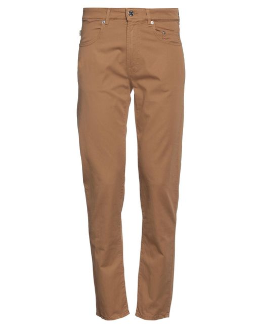 Siviglia Natural Camel Pants Cotton, Linen, Elastane for men