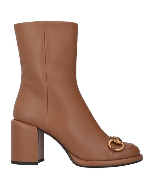 Chantal Brown Ankle Boots