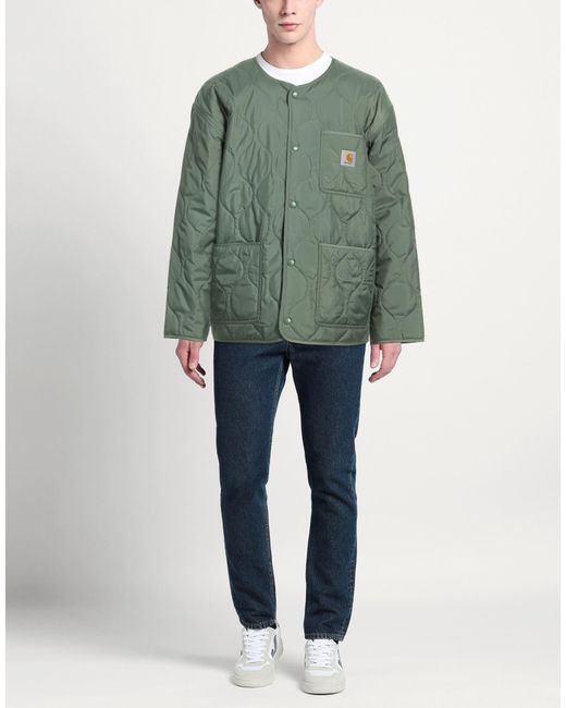 Carhartt Green Jacket Polyester for men